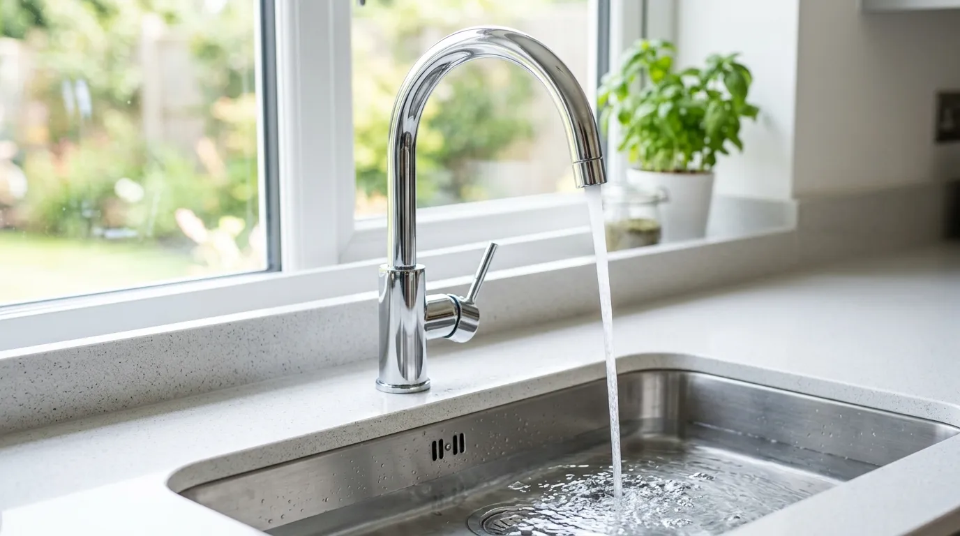 Local Plumbing Master Pros same day plumber fixing a faucet in Greenville, WI
